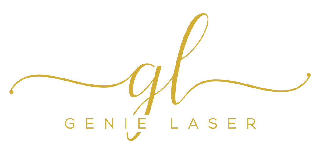 Genie Laser gold PNG